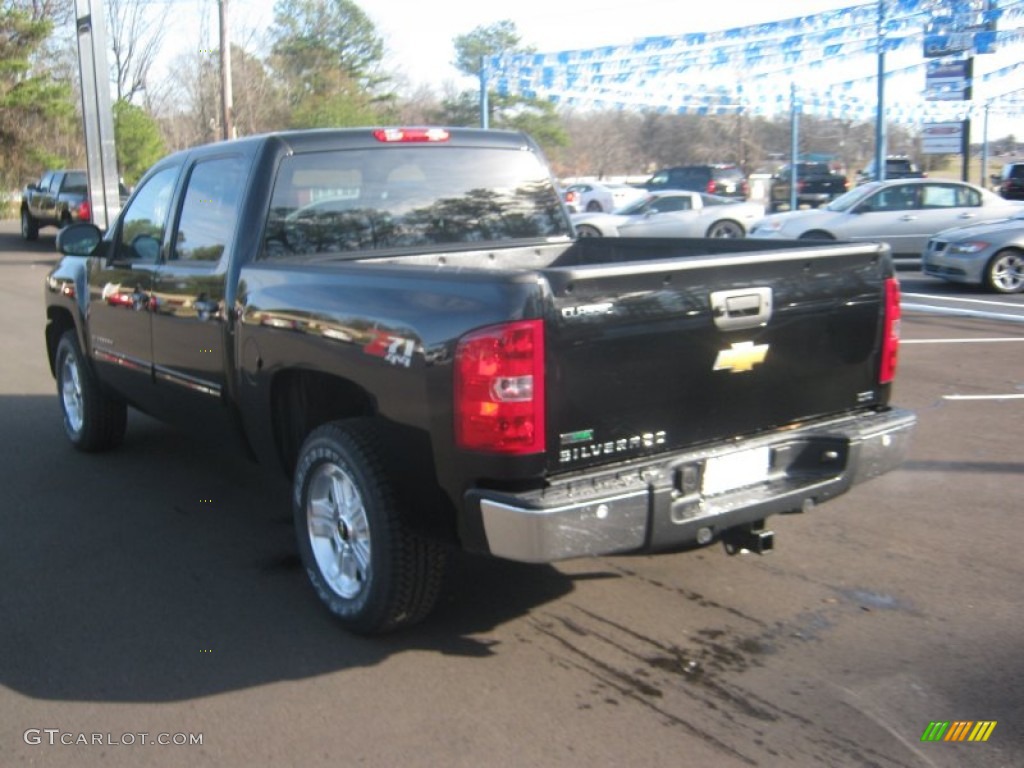 2012 Silverado 1500 LTZ Crew Cab 4x4 - Black / Ebony photo #3