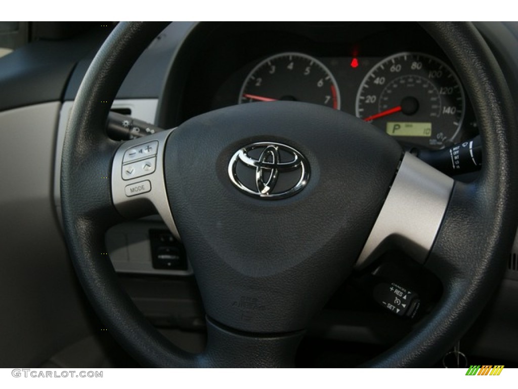 2012 Corolla LE - Super White / Ash photo #11