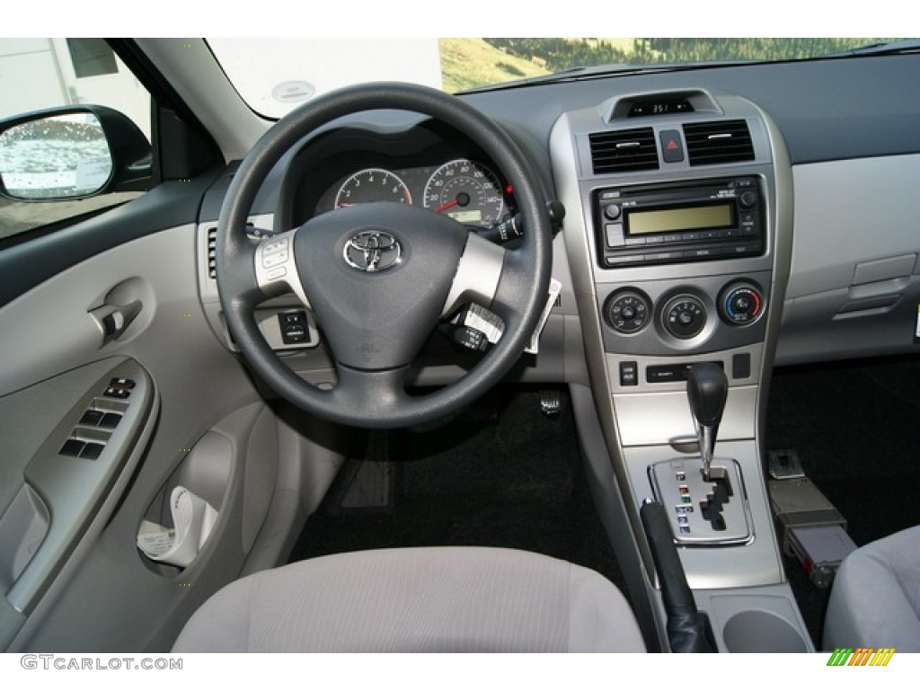 2012 Corolla LE - Nautical Blue Metallic / Ash photo #10