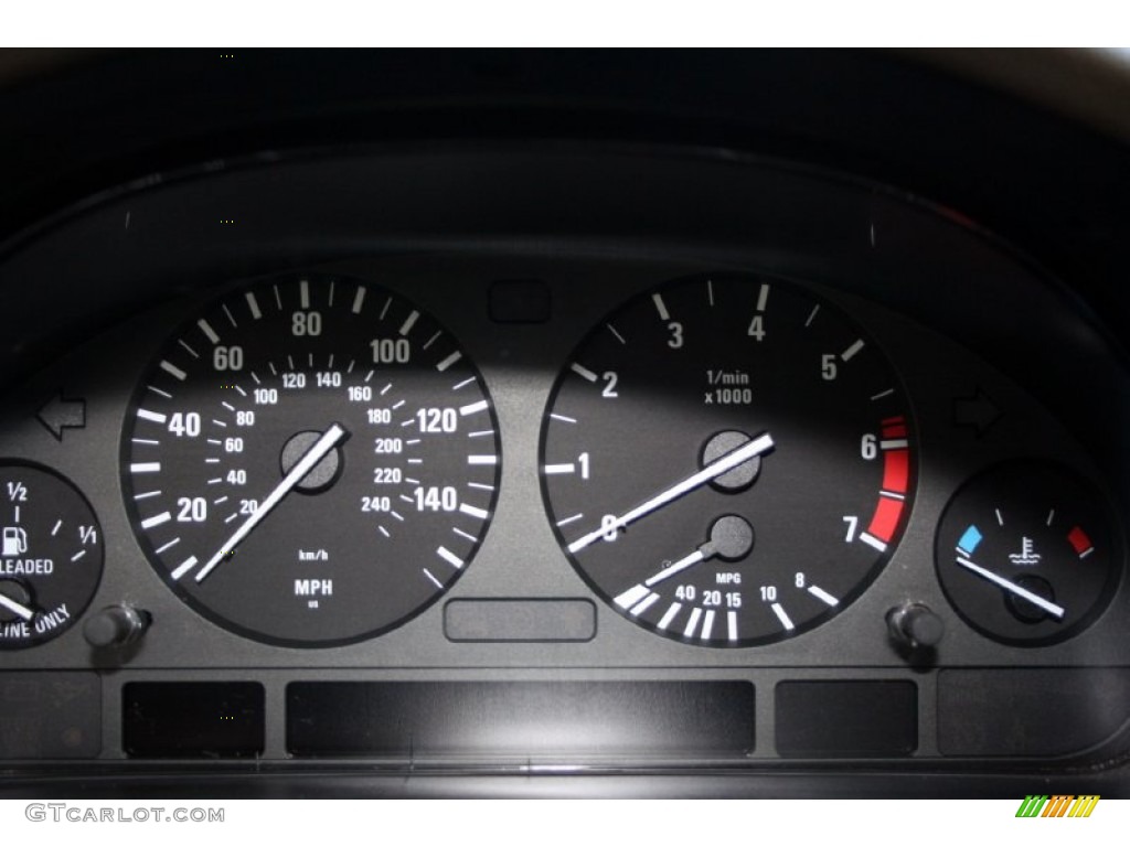 2003 BMW 5 Series 540i Sedan Gauges Photo #59617449