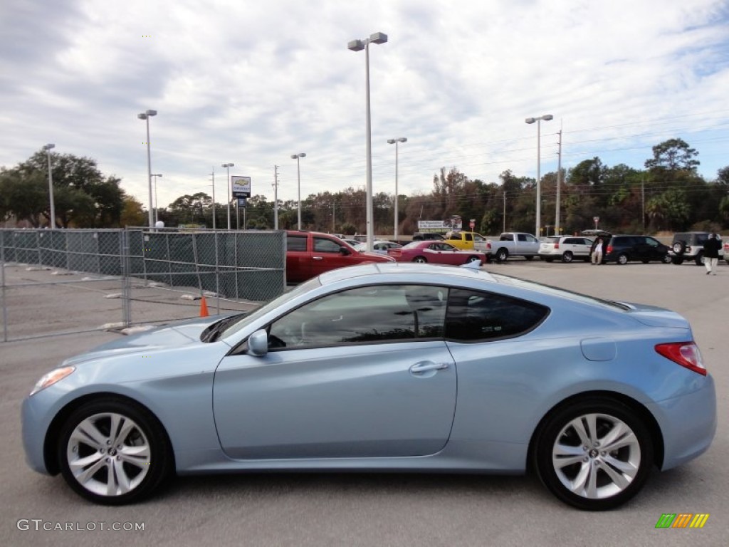 Acqua Minerale Blue 2011 Hyundai Genesis Coupe 2.0T Exterior Photo #59617491