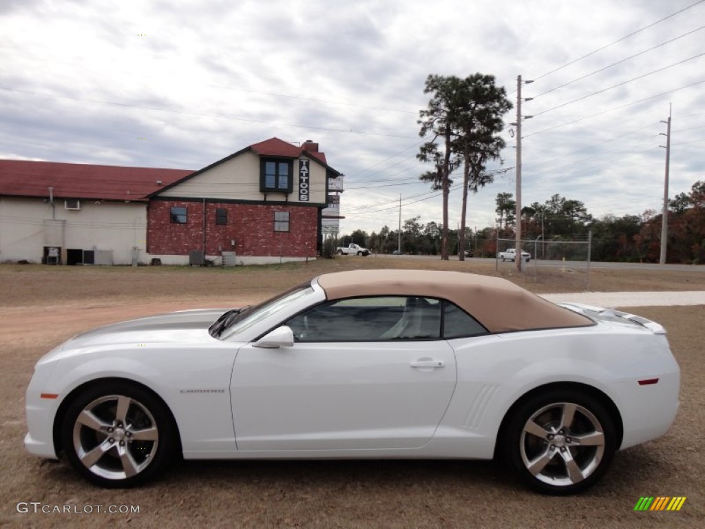 Summit White 2011 Chevrolet Camaro SS/RS Convertible Exterior Photo #59617719