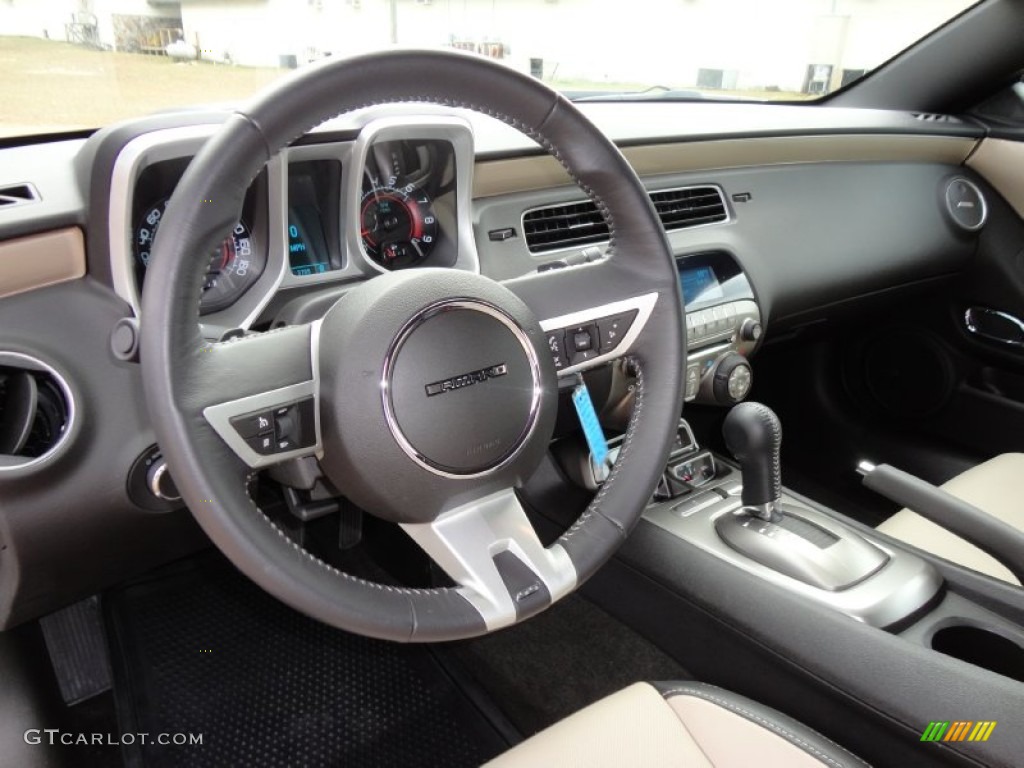 2011 Chevrolet Camaro SS/RS Convertible Beige Dashboard Photo #59617749