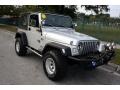 2003 Bright Silver Metallic Jeep Wrangler X 4x4  photo #18