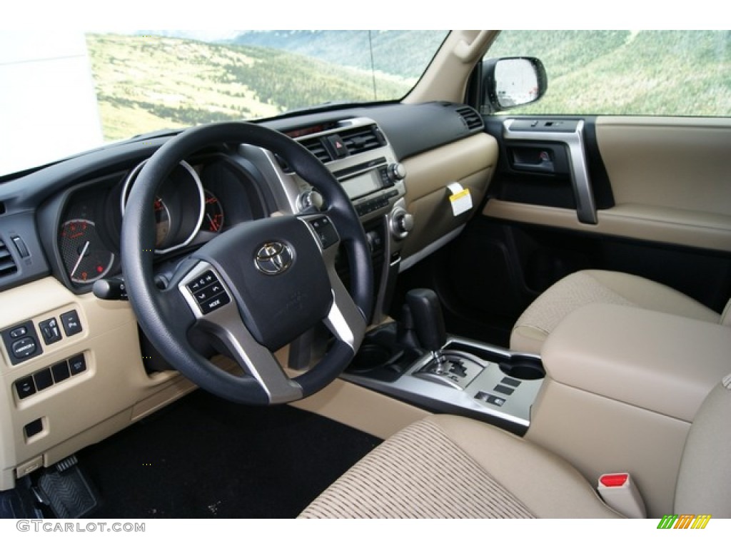 Beige Interior 2012 Toyota 4Runner SR5 4x4 Photo #59618094