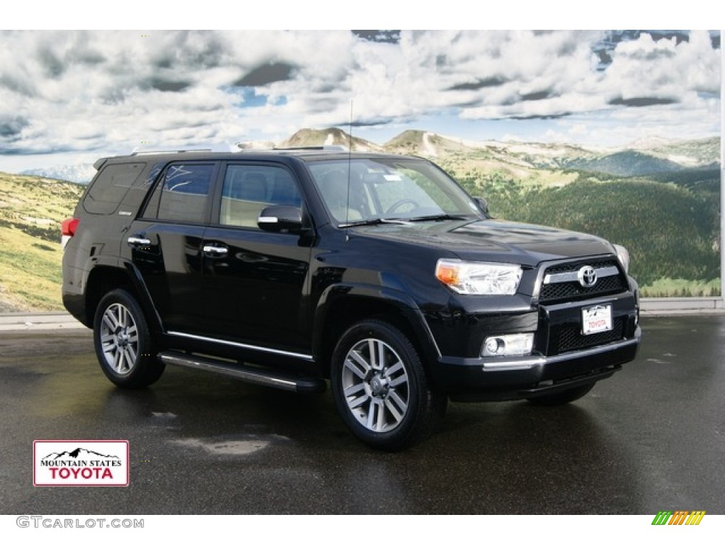 2012 4Runner Limited 4x4 - Black / Sand Beige Leather photo #1
