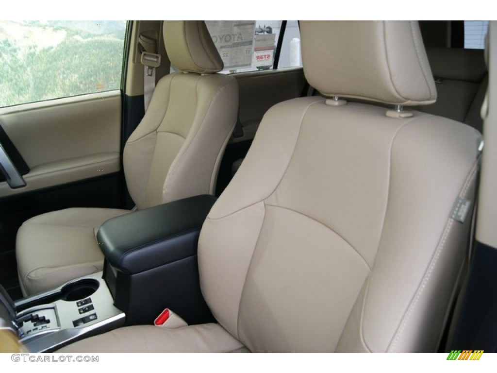 2012 4Runner Limited 4x4 - Black / Sand Beige Leather photo #7