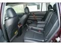 2012 Toyota Highlander Black Interior Interior Photo