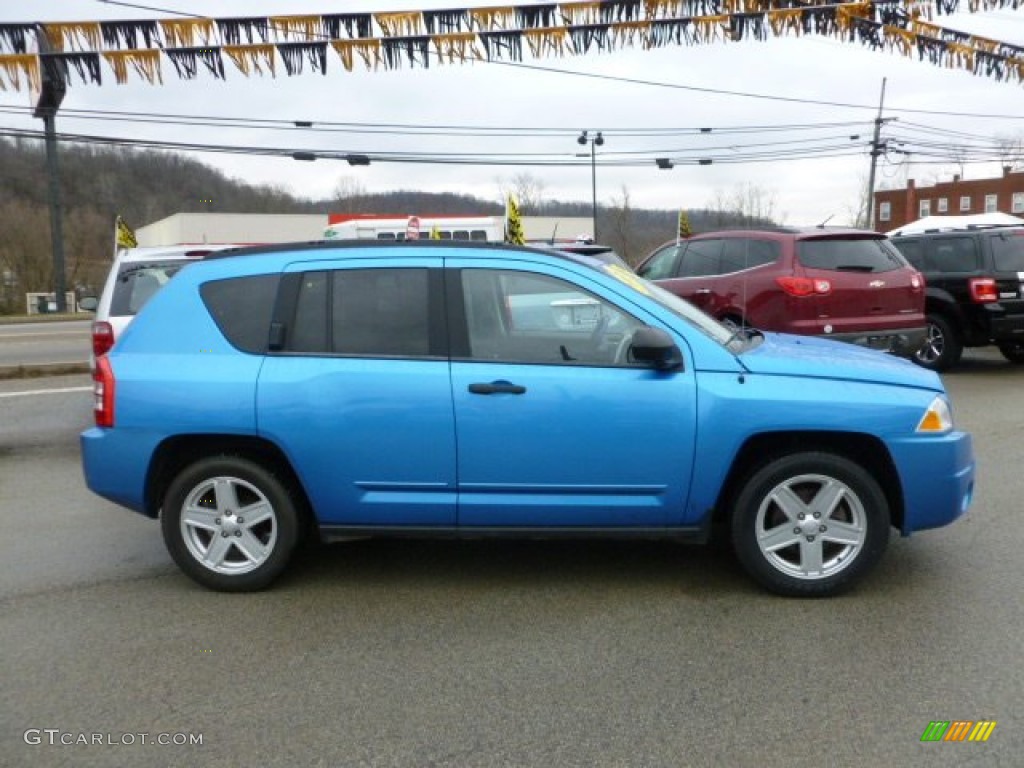 2008 Jeep Compass Sport 4x4 Surf Blue Pearl Photo #59618645