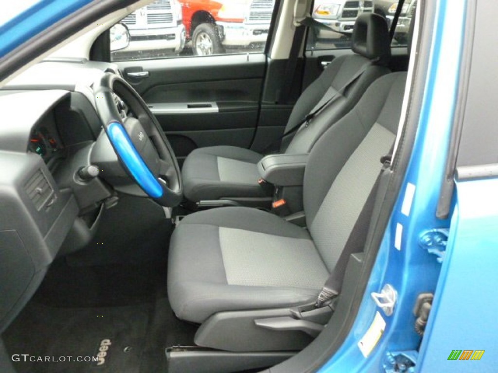 2008 Compass Sport 4x4 - Surf Blue Pearl / Dark Slate Gray photo #10