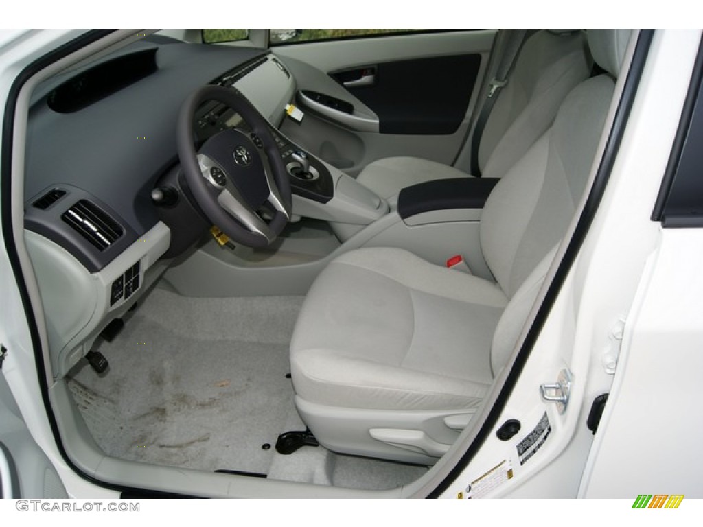 Misty Gray Interior 2011 Toyota Prius Hybrid II Photo #59618835
