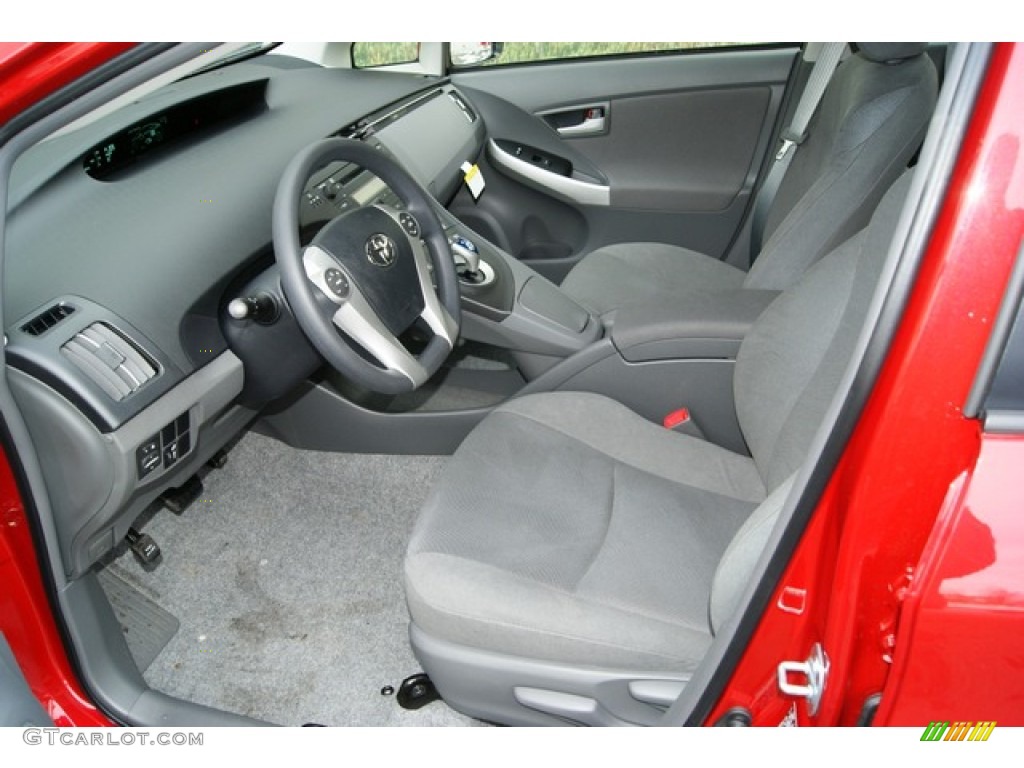 Dark Gray Interior 2011 Toyota Prius Hybrid II Photo #59619117