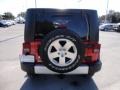 2010 Flame Red Jeep Wrangler Unlimited Sahara 4x4  photo #8