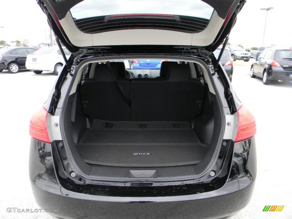 2012 Rogue SV - Super Black / Black photo #7