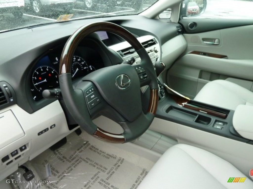 2012 RX 350 AWD - Cerulean Blue Metallic / Light Gray photo #14