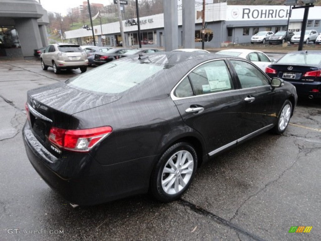 2012 ES 350 - Truffle Brown Mica / Parchment photo #4