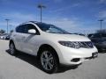 2012 Pearl White Nissan Murano LE  photo #3