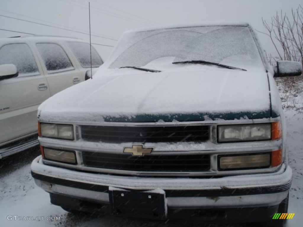 1996 C/K K1500 Regular Cab 4x4 - Light Autumnwood Metallic / Gray photo #2