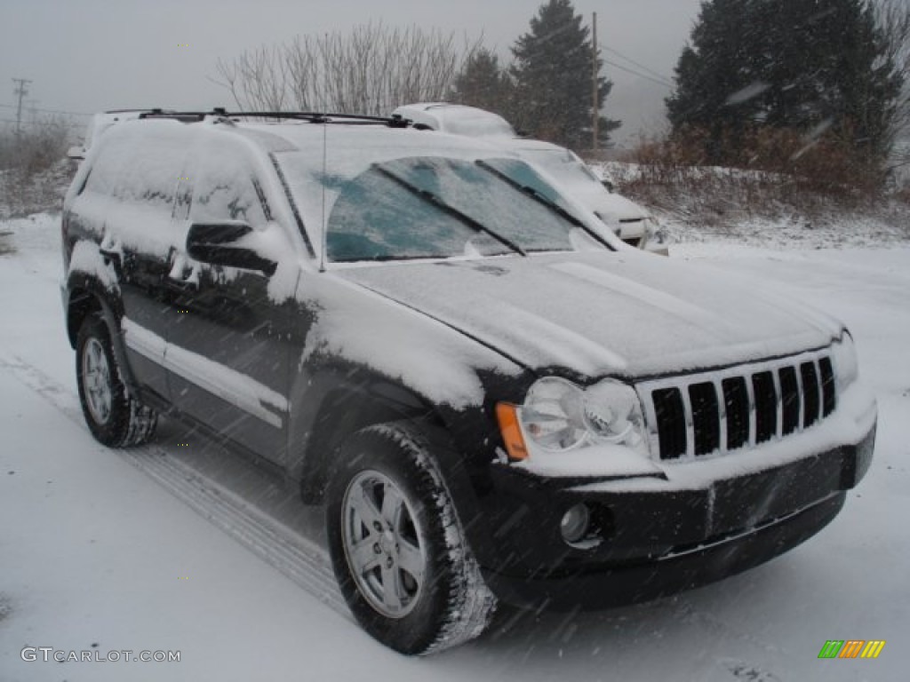 2005 Grand Cherokee Limited 4x4 - Black / Dark Khaki/Light Graystone photo #3