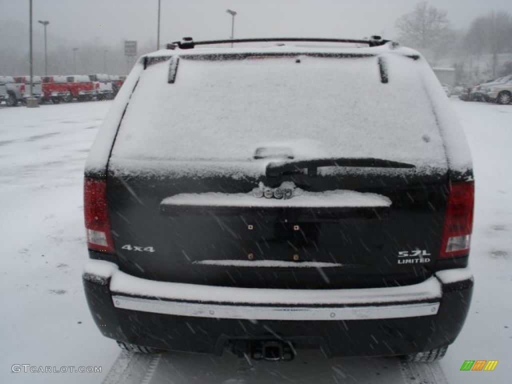 2005 Grand Cherokee Limited 4x4 - Black / Dark Khaki/Light Graystone photo #5
