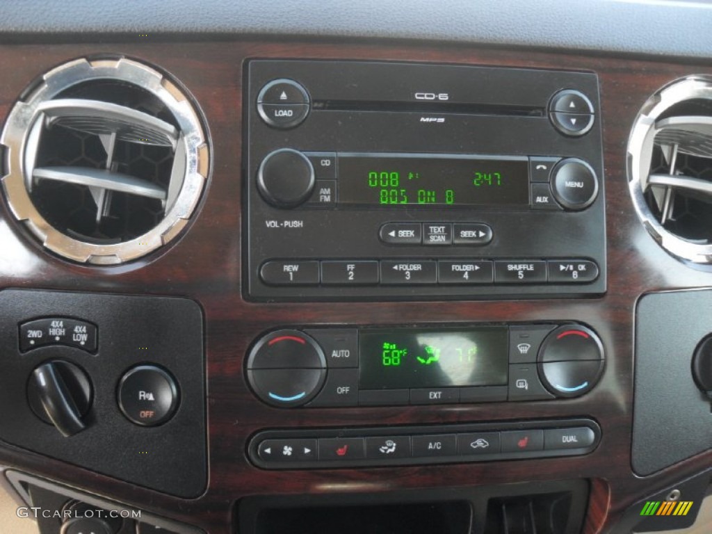 2008 Ford F250 Super Duty Lariat Crew Cab 4x4 Audio System Photo #59621126