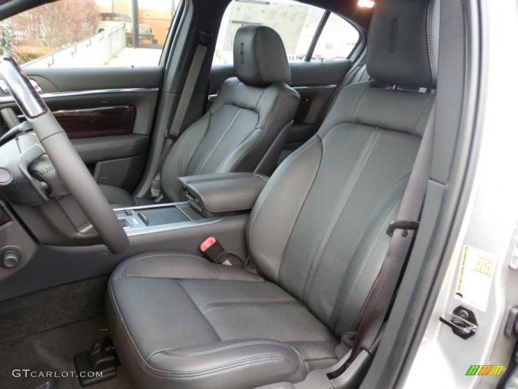 Charcoal Black Interior 2012 Lincoln MKS AWD Photo #59621790