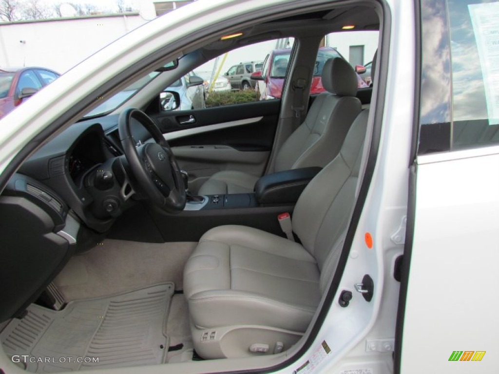 Wheat Interior 2009 Infiniti G 37 x S Sedan Photo #59622528