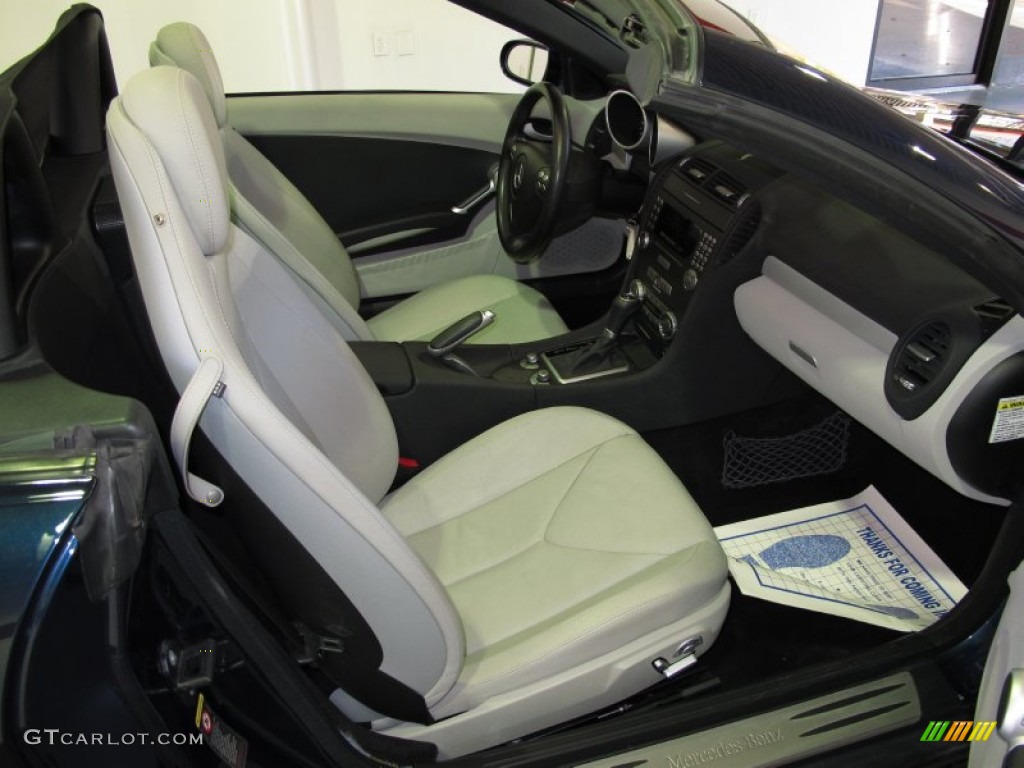 Ash Grey Interior 2005 Mercedes-Benz SLK 350 Roadster Photo #59623340