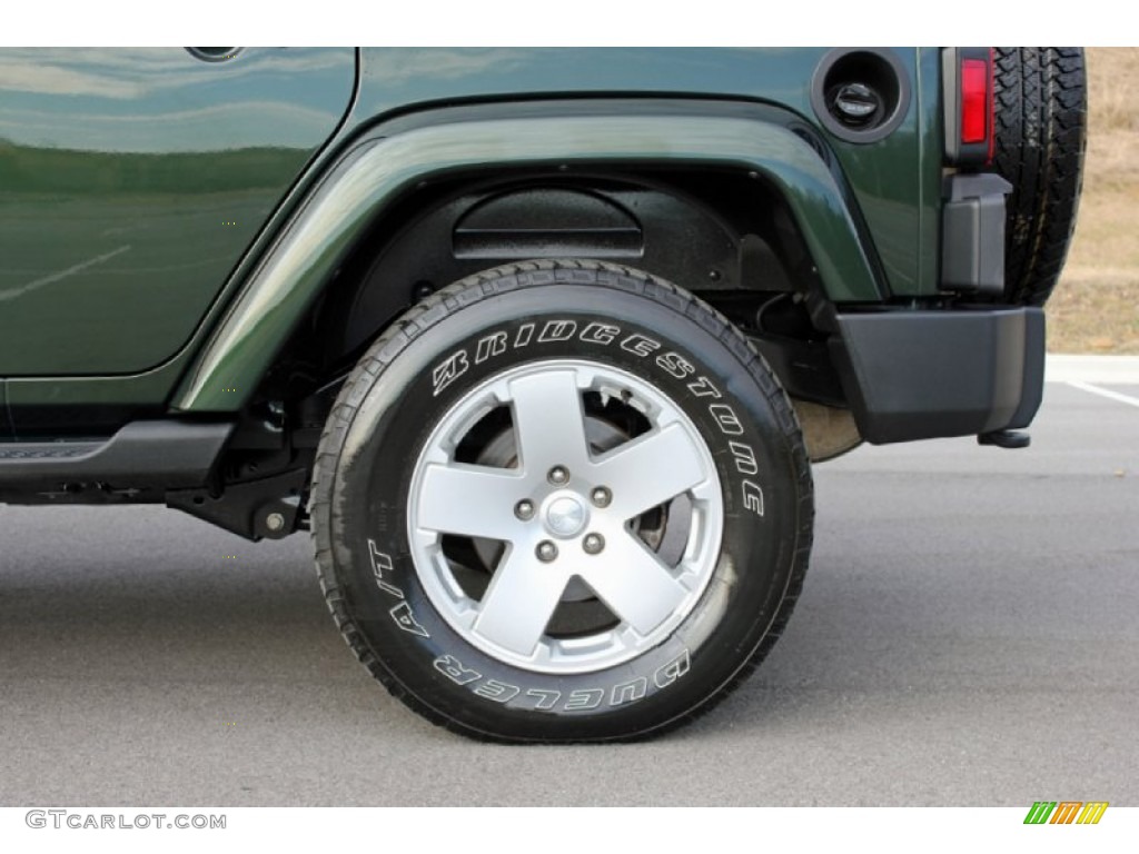 2010 Jeep Wrangler Unlimited Sahara 4x4 Wheel Photo #59623845