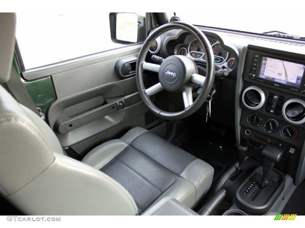 Dark Slate Gray/Medium Slate Gray Interior 2010 Jeep Wrangler Unlimited Sahara 4x4 Photo #59624043