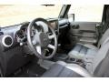 Dark Slate Gray/Medium Slate Gray 2010 Jeep Wrangler Unlimited Sahara 4x4 Interior Color