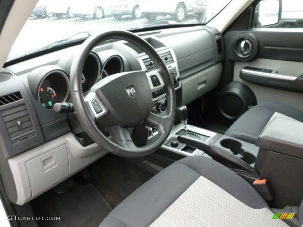 2010 Dodge Nitro SXT 4x4 Dark Slate Gray/Light Slate Gray Dashboard Photo #59624580