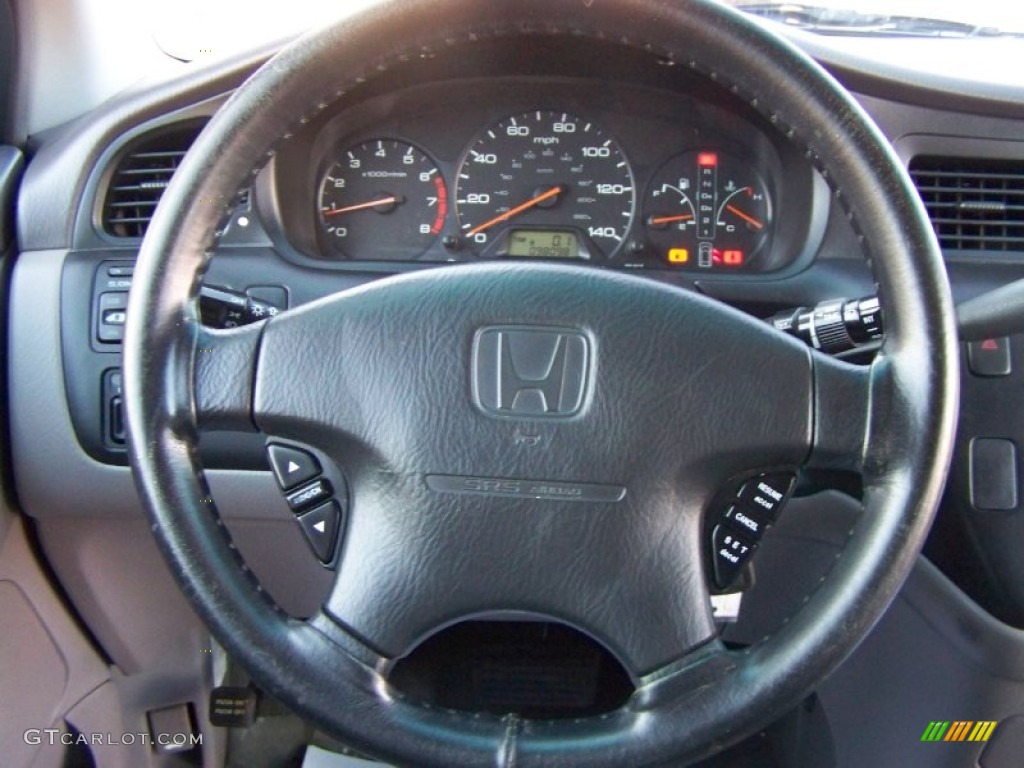 2000 Honda Odyssey EX Ivory Steering Wheel Photo #59625621