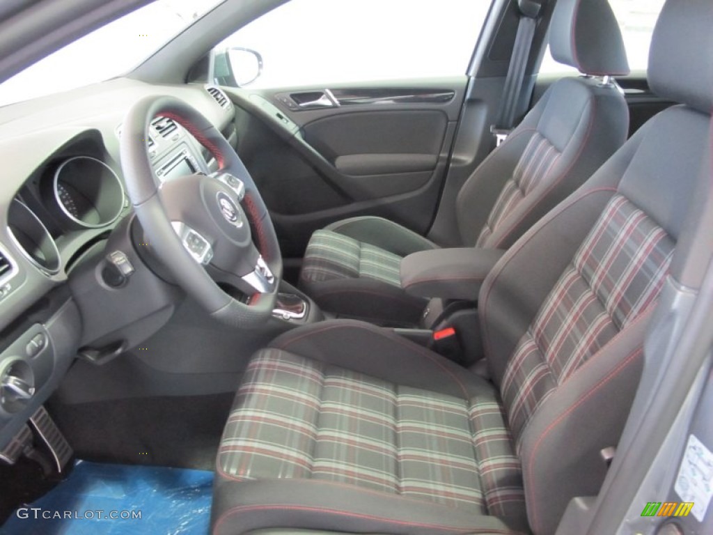Interlagos Plaid Cloth Interior 2012 Volkswagen GTI 4 Door Photo #59625846