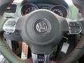 Interlagos Plaid Cloth Steering Wheel Photo for 2012 Volkswagen GTI #59625855