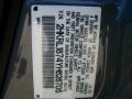 2000 Honda Odyssey EX Info Tag