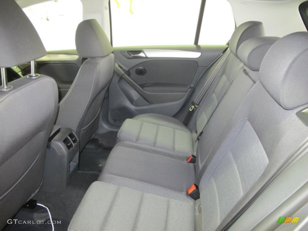 Titan Black Interior 2012 Volkswagen Golf 4 Door TDI Photo #59626173
