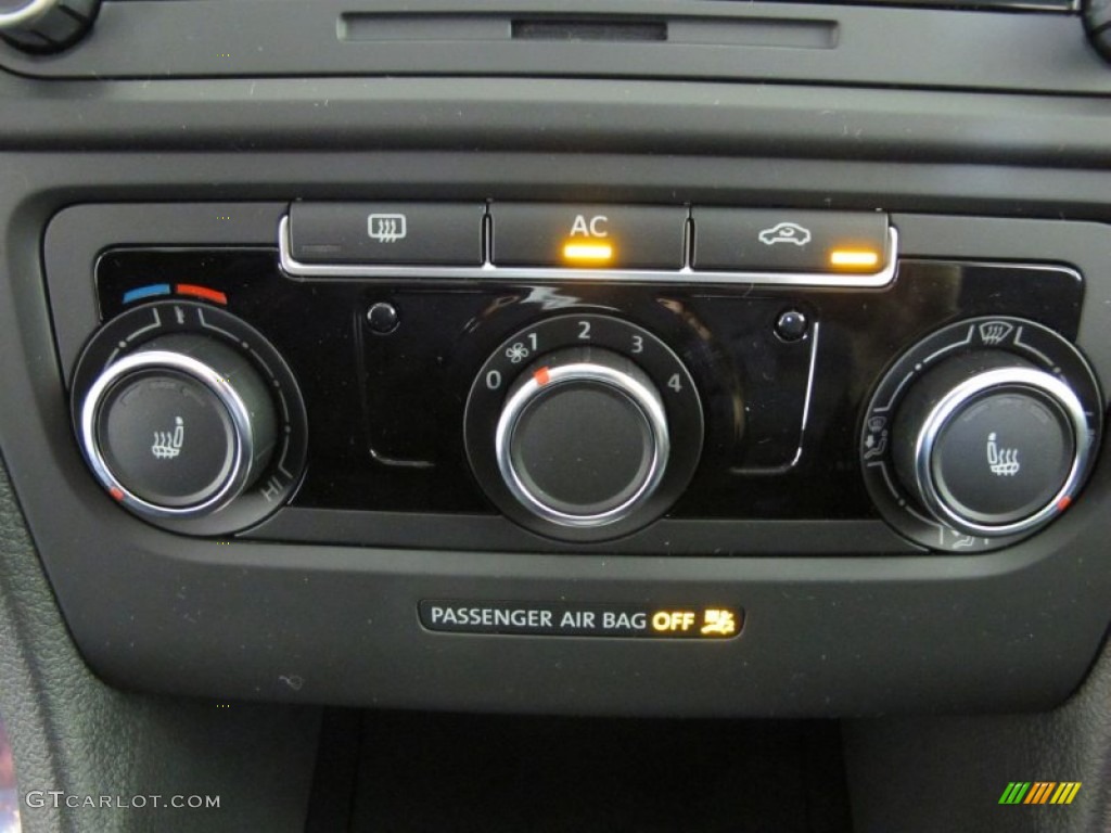 2012 Volkswagen Golf 4 Door TDI Controls Photo #59626230