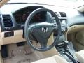 Ivory 2003 Honda Accord LX V6 Sedan Dashboard