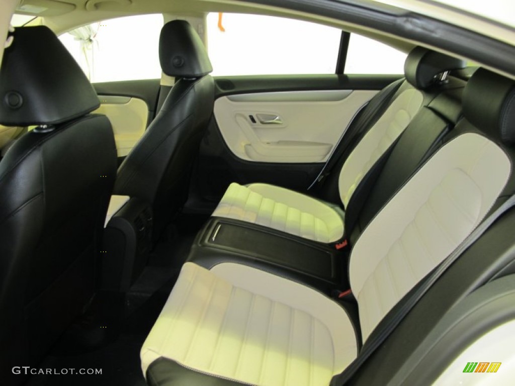 Black/Cornsilk Beige Interior 2012 Volkswagen CC Sport Photo #59626617