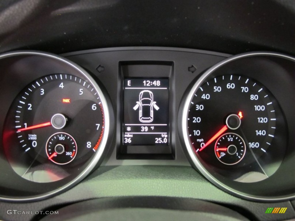 2012 Volkswagen Golf 2 Door Gauges Photos