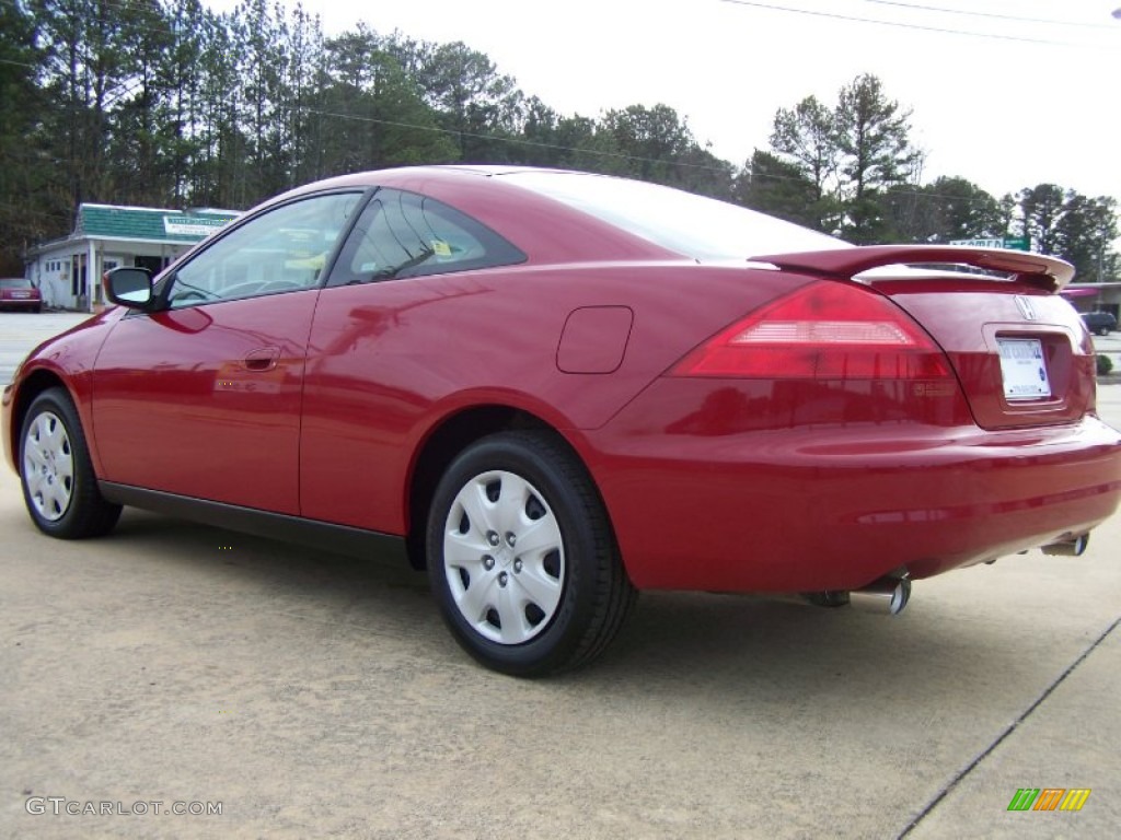 2003 Accord LX V6 Sedan - San Marino Red / Ivory photo #42