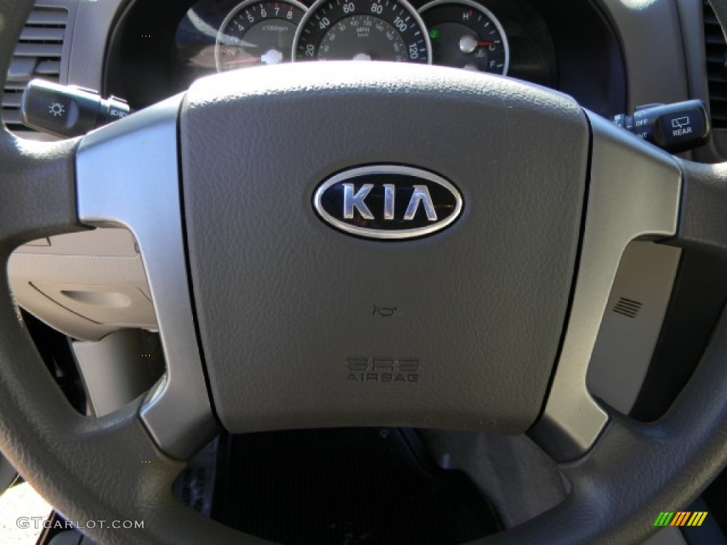 2008 Sorento LX - Midnight Blue / Beige photo #12