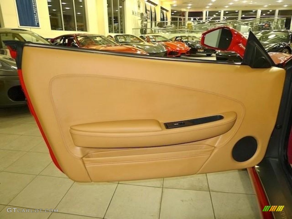 2006 Ferrari F430 Spider F1 Tan Door Panel Photo #59628876