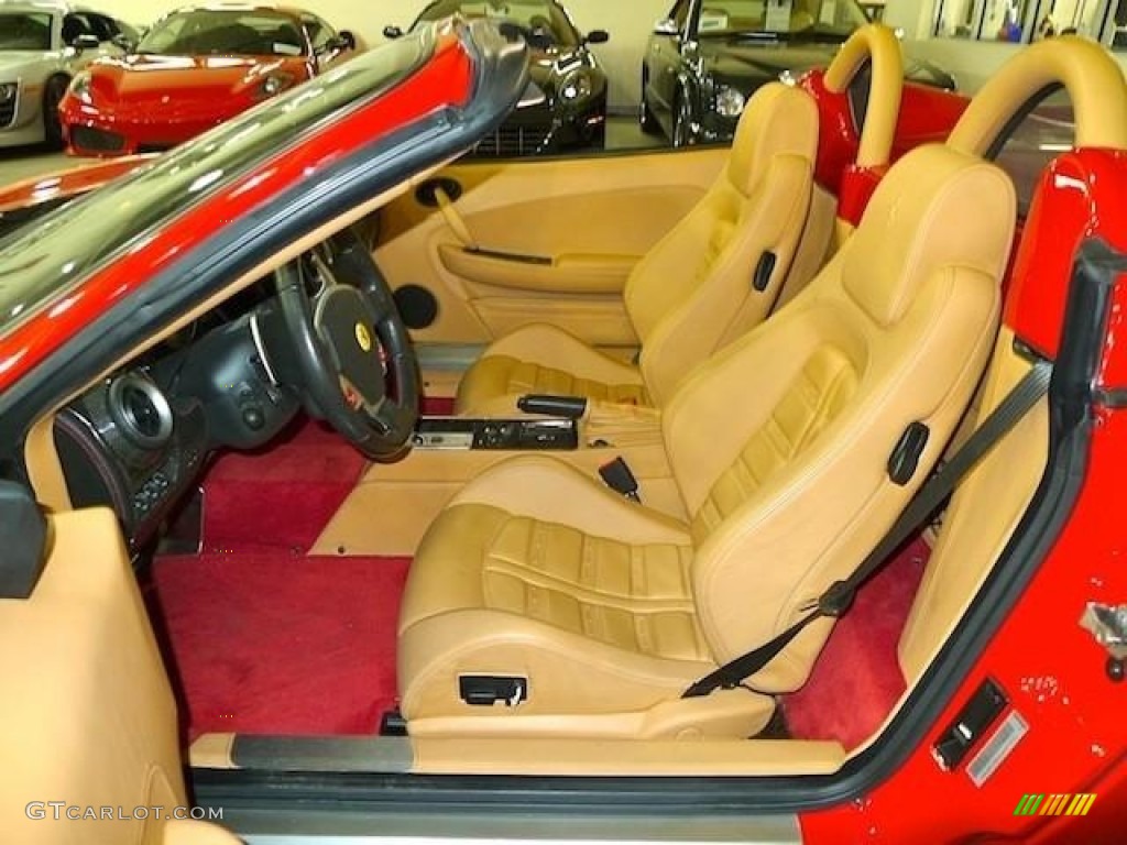 Tan Interior 2006 Ferrari F430 Spider F1 Photo #59628897
