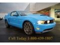 2012 Grabber Blue Ford Mustang GT Premium Coupe  photo #1