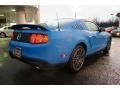 2012 Grabber Blue Ford Mustang GT Premium Coupe  photo #3