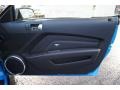 2012 Ford Mustang Charcoal Black/Cashmere Interior Door Panel Photo