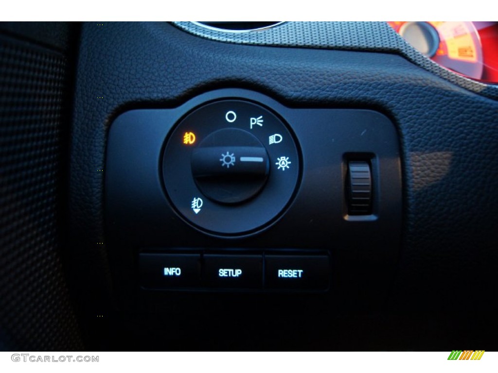2012 Ford Mustang GT Premium Coupe Controls Photo #59629203