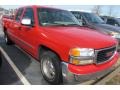 2002 Fire Red GMC Sierra 1500 SLE Extended Cab  photo #4